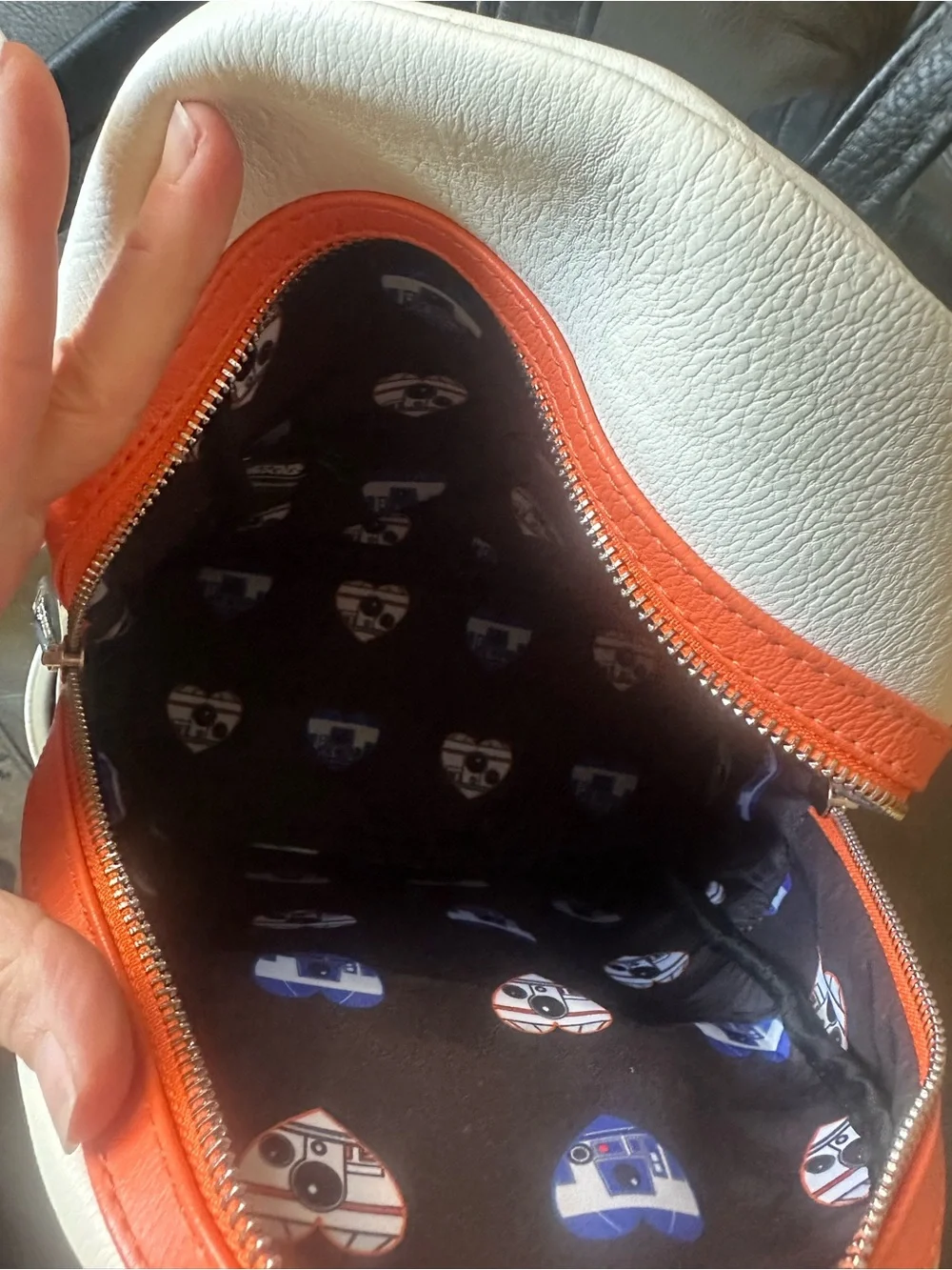 Loungefly Star Wars BB-8 Mini Backpack - White & Orange